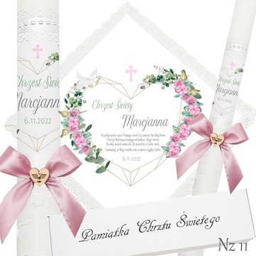 КРЕЩЕННАЯ СВЕЧА, КРЕЩЕСТВЕННАЯ ОДЕЖДА, ОКОННАЯ КОРОБКА