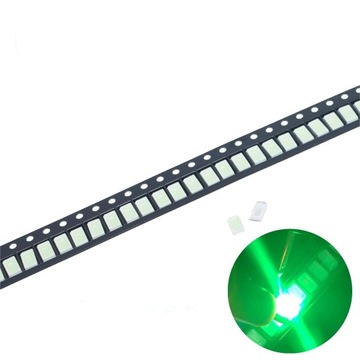 LED SMD 5730 KOMPLET 50szt ZIELONE