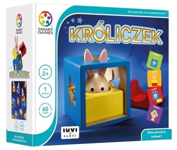 Smart Games Króliczek PL Gra Logiczna 120 Zadań 2+