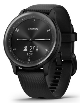 Умные часы Garmin Vívomove Sport, черные