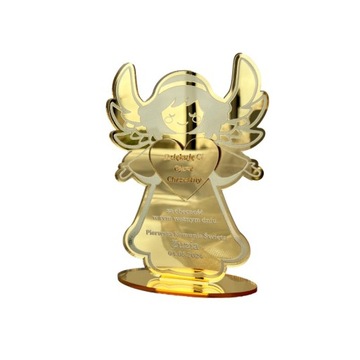 Podziękowanie dla chrzestnych dziadków Komunia Św