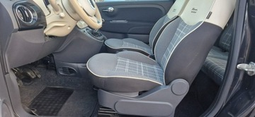 Fiat 500 II Seria 4 1.2 69KM 2017 Fiat 500 Jeden Właściciel Nawigacja Panorama, zdjęcie 17