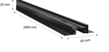 3x СВЕТОДИОДНЫЙ СВЕТОДИОДНЫЙ СВЕТИЛЬНИК С ОТРАЖАТЕЛЕМ ВСТРАИВАЕМЫЙ НАПРАВЛЯЮЩИЙ 2М