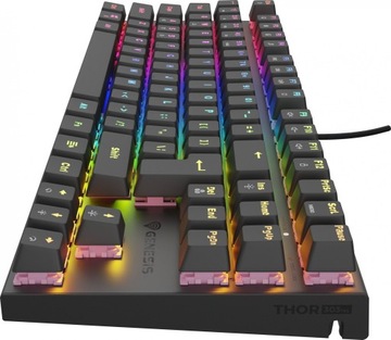 Бесшумная механическая клавиатура OUTLET GENESIS THOR 303 TKL RGB Silent