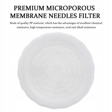 Стерильный шприцевой фильтр из ПТФЭ 100 шт.