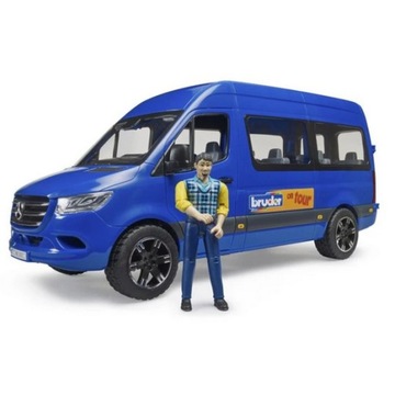 Mercedes Benz Sprinter микроавтобус синий автомобиль