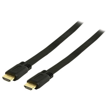 Kabel HDMI-HDMI 3D 4K full HD v1.4b 0,5 m płaski HDMI HDMI