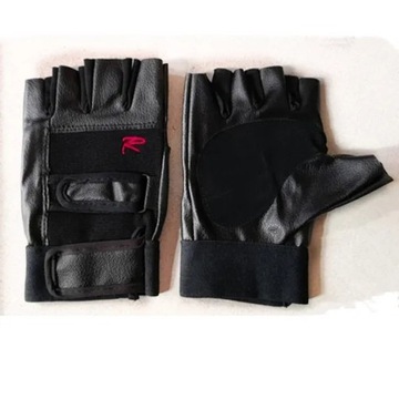 Men's Army Military Tactical Half Finger Leather Fitness Gloves Bike Sport