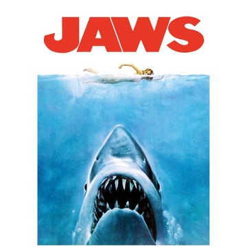 Plakat Jaws Szczęki Steven Spielberg