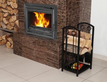 Корзина для дров, металлическая подставка, аксессуары, каминные инструменты
