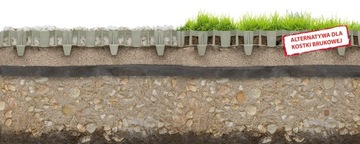 10х ГЕОКРАТ ДОРОЖНАЯ АЖУРНАЯ ПЛИТА 50х50см 50мм