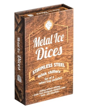 МЕТАЛЛ КУБ ЛЕД ИГРА ВИСКИ НАПИТОК