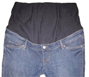 H&M jeansy ciążowe SLIM ANKLE r 44