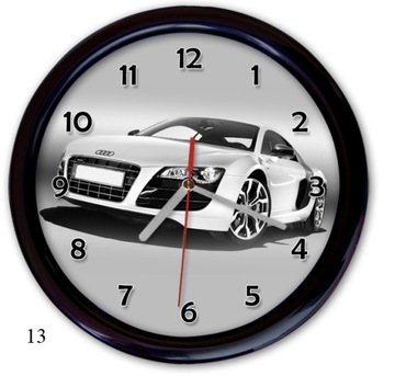 AUDI настенные часы эмблема автомобиля логотип авто 24 часа