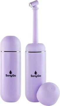 Nowoczesny przenośny bidet podróżny 380 ml z torbą podróżną lekki SanyGo
