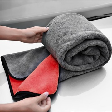 Полотенце для сушки автомобильной краски, микрофибра, 90х60, 750мг, супервпитывающий.