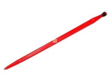 Ząb ładowacza uniwersalny czerwony prosty L-810mm