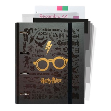 Harry Potter - Elegancki Segregator A4 z Kartkami