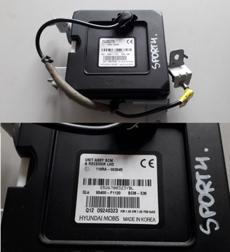 KIA SPORTAGE IV 2016- MODUŁ STEROWNIK ASSY BCM