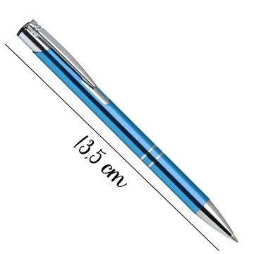 РЕКЛАМНАЯ РУЧКА С ВАШЕЙ ГРАВИРОВКОЙ ЛОГОТИПА, СИНИЙ НАБОР ИЗ 1 ШТ.