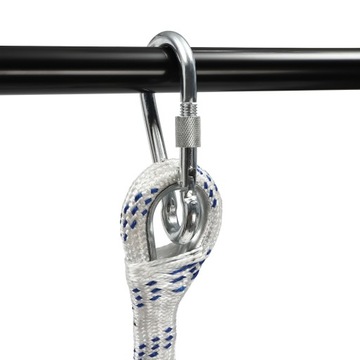 Веревочная лестница длиной 6 м с карабином, нагрузка 200 кг