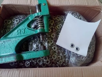 БАННЕРНЫЕ ЛЮКСЫ 10мм/10 000шт, твердые, нержавеющая сталь для люверсов