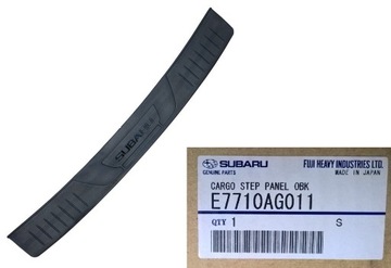 SUBARU LEGACY LISTWA OCHRONNA PROGU ZDERZAKA TYŁ OE E7710AG011