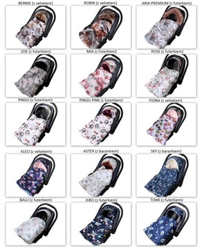 Одеятный спальный мешок для Carburne Carrier с мехом на Lexy Premium Hood