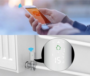 Термостатическая головка Wi-Fi — ZigBee — TUYA Smart