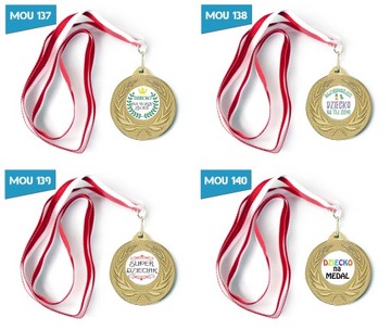 Medal IDEALNY prezent na DZIEŃ DZIECKA DUŻO WZORÓW