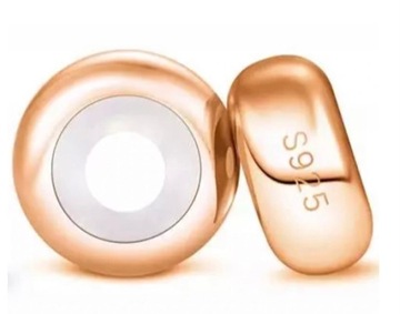Charms Stoper s925 Rose Gold - 2 sztuki
