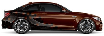 НАКЛЕЙКИ СОТОВЫЕ ШЕСТИГРАННЫЕ для авто 36 шт., 9 см.