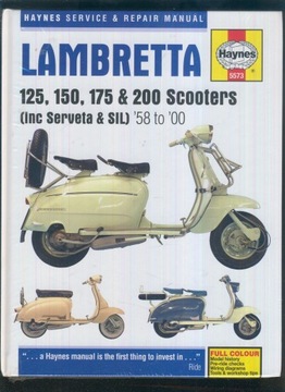 Lambretta 125, 150, 175 & 200 Scooters; service and repair manual