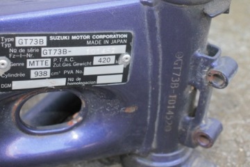 SUZUKI RF900 RF 900 РАМА С ДОКУМЕНТАМИ 1995