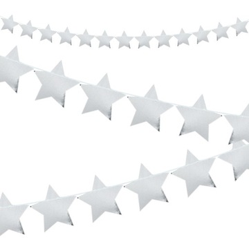 Baner Ozdobny Dekoracja Girlanda Na Party Gwiazdki