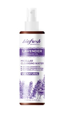 PŁYN MICELLARNY 200ML ORGANICZNA LAWENDA