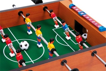 DREWNIANY STÓŁ DO PIŁKARZYKÓW PIŁKARZYKI 2 PIŁKI GRA DLA DZIECI RODZINNA