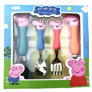 Sztućce dla dzieci YM Cutlery 4 szt.