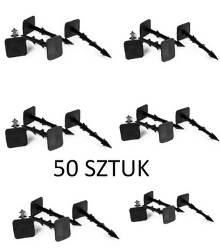 SZPILKI KOŁKI DO TKANINY AGROWŁÓKNINA AGROTKANINA 50 szt 12cm CHOINKA