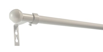 Karnisz BIAŁY PRO metal FI19 POJ. 370 cm bez kółek