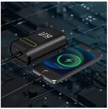 ЭЛЕКТРИЧЕСКИЙ АВТОМОБИЛЬНЫЙ НАСОС ДЛЯ ВЕЛОСИПЕДА АВТОМОБИЛЬНЫЙ КОМПРЕССОР USB