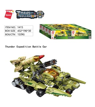 Zestaw Qman Thunder Expedition Battle Car 1415 8w1