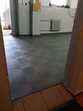 ВРЕМЕННЫЙ ПОЛ Плитка ПВХ ECO GREY