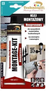 KLEJ MONTAŻOWY NEOPRENOWY MOCNY TECHNICQLL R-317