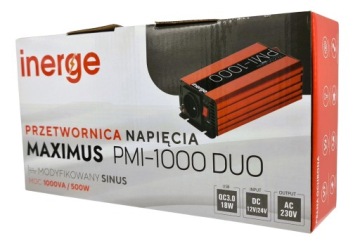 Преобразователь напряжения дуэт 12V и 24V 230V 1000VA 500W Модифицированный синус USB