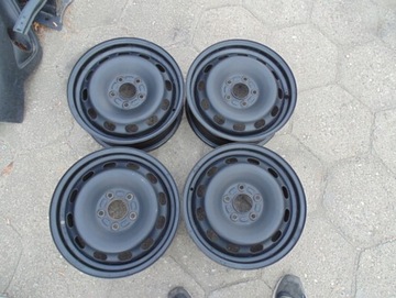 4× DISK OCELOVÝ VOLVO OE FORD C-MAX FOCUS II / C30 S40 V50 V40 6.0" X 15" 5X108 ET 46