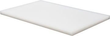 DESKA DO KROJENIA 44x29x2 cm BIAŁA GUMOWE NÓŻKI