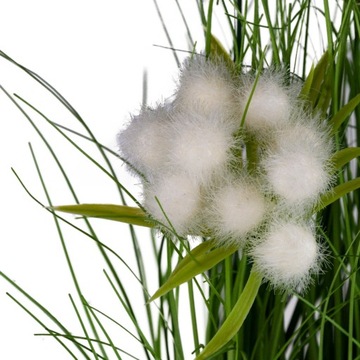 ИСКУССТВЕННАЯ ТРАВА ЦВЕТЫ шар РАСТЕНИЕ В ГОРШКЕ 50 см