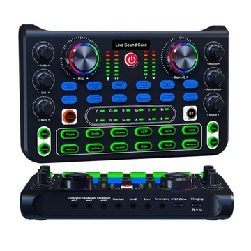 Аудиомикшер, консоль звуковой карты, звуковая карта DJ