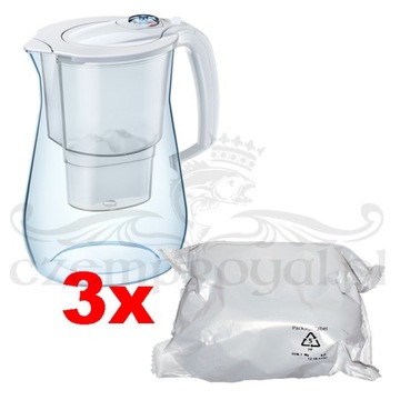 Dzbanek Aquaphor Onyx Biały 3x Maxfor Plus mg